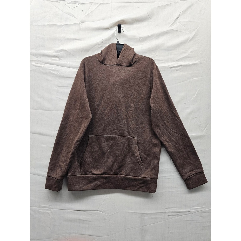 Goodfellow & Co Mens‎ Pullover Hoodie Brown Cotton Blend Casual Size Medium